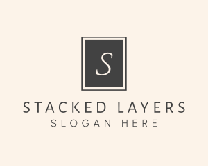 Elegant Square Lettermark logo design