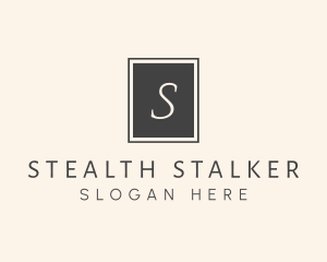 Elegant Square Lettermark logo design