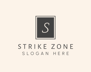 Elegant Square Lettermark logo design