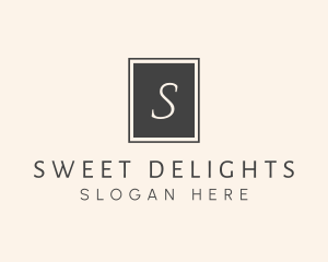 Elegant Square Lettermark logo design