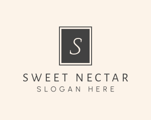 Elegant Square Lettermark logo design