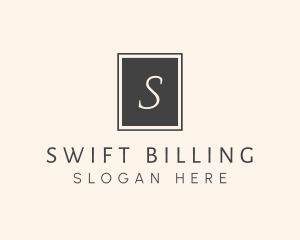 Elegant Square Lettermark logo design