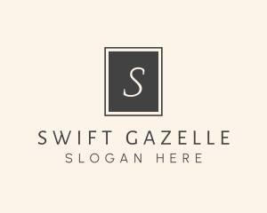 Elegant Square Lettermark logo design