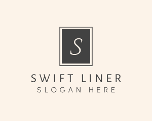 Elegant Square Lettermark logo design