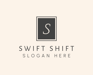 Elegant Square Lettermark logo design