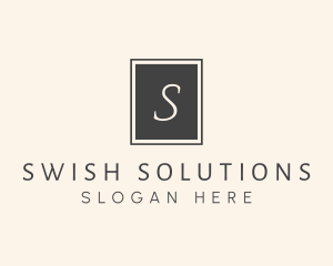 Elegant Square Lettermark logo design