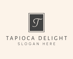 Elegant Square Lettermark logo design