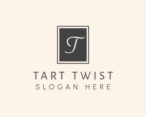 Elegant Square Lettermark logo design