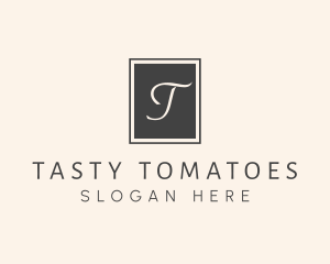 Elegant Square Lettermark logo design