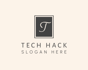 Elegant Square Lettermark logo design