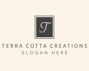 Elegant Square Lettermark logo design