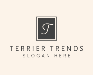 Elegant Square Lettermark logo design