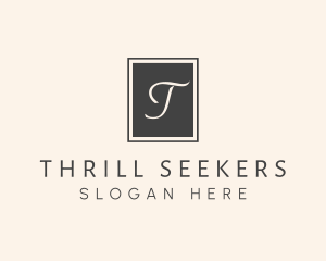 Elegant Square Lettermark logo design