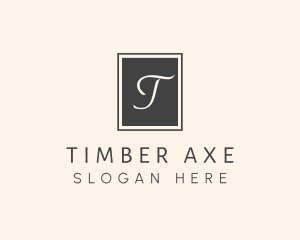 Elegant Square Lettermark logo design