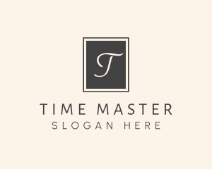 Elegant Square Lettermark logo design