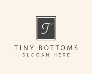 Elegant Square Lettermark logo design