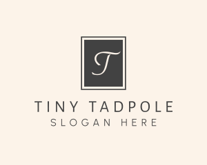 Elegant Square Lettermark logo design