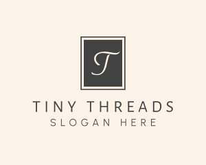 Elegant Square Lettermark logo design