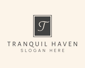 Elegant Square Lettermark logo design