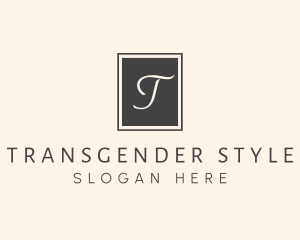 Elegant Square Lettermark logo design