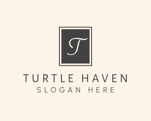 Elegant Square Lettermark logo design