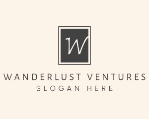 Elegant Square Lettermark logo design