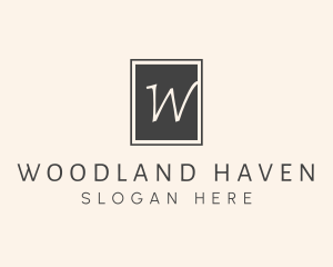 Elegant Square Lettermark logo design