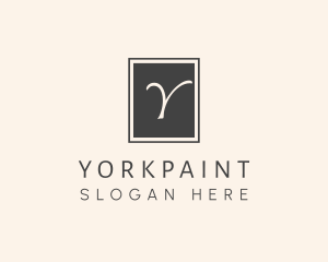 Elegant Square Lettermark logo design