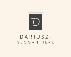 Influencer - Elegant Square Lettermark logo design