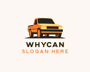 Pickup Truck Transportation Logo