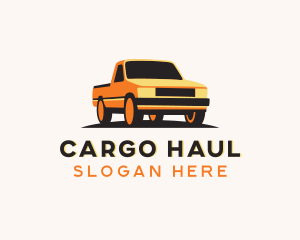 Pickup Truck Transportation logo design