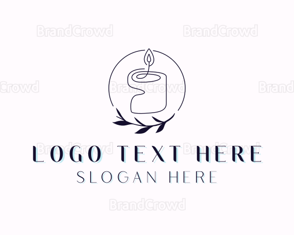 Candle Leaf Spa Logo