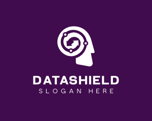 Artificial Intelligence Data Scientist logo design