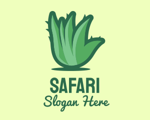 Aloe Vera Plant  Logo