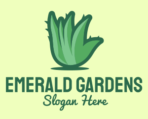 Aloe Vera Plant  logo design