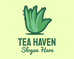 Aloe Vera Plant  logo design