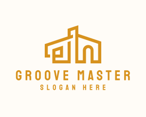 House - Mansion House Real Estate logo design