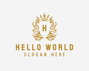 Royal Monarchy People Crown  logo design