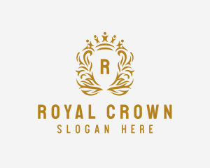 Royal Monarchy People Crown  logo design