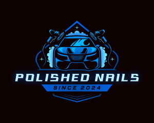 Car Detailing Polisher logo design