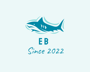 Fish - Ocean Shark Aquarium logo design