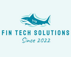 Ocean Shark Aquarium logo design