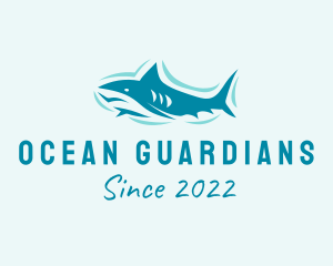 Ocean Shark Aquarium logo design