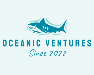 Ocean Shark Aquarium logo design