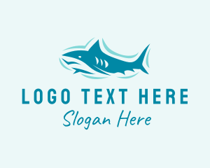 Ocean Shark Aquarium Logo