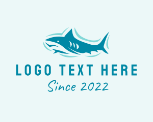 Aquarium - Ocean Shark Aquarium logo design