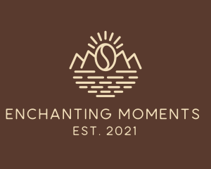 Mountain Coffee Cafe  logo design