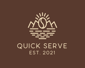 Mountain Coffee Cafe  logo design