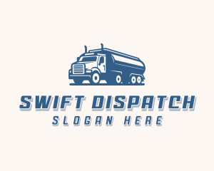 Dispatch - Tanker Truck Dispatch logo design