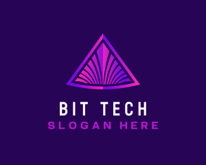 Premium Pyramid Tech  logo design